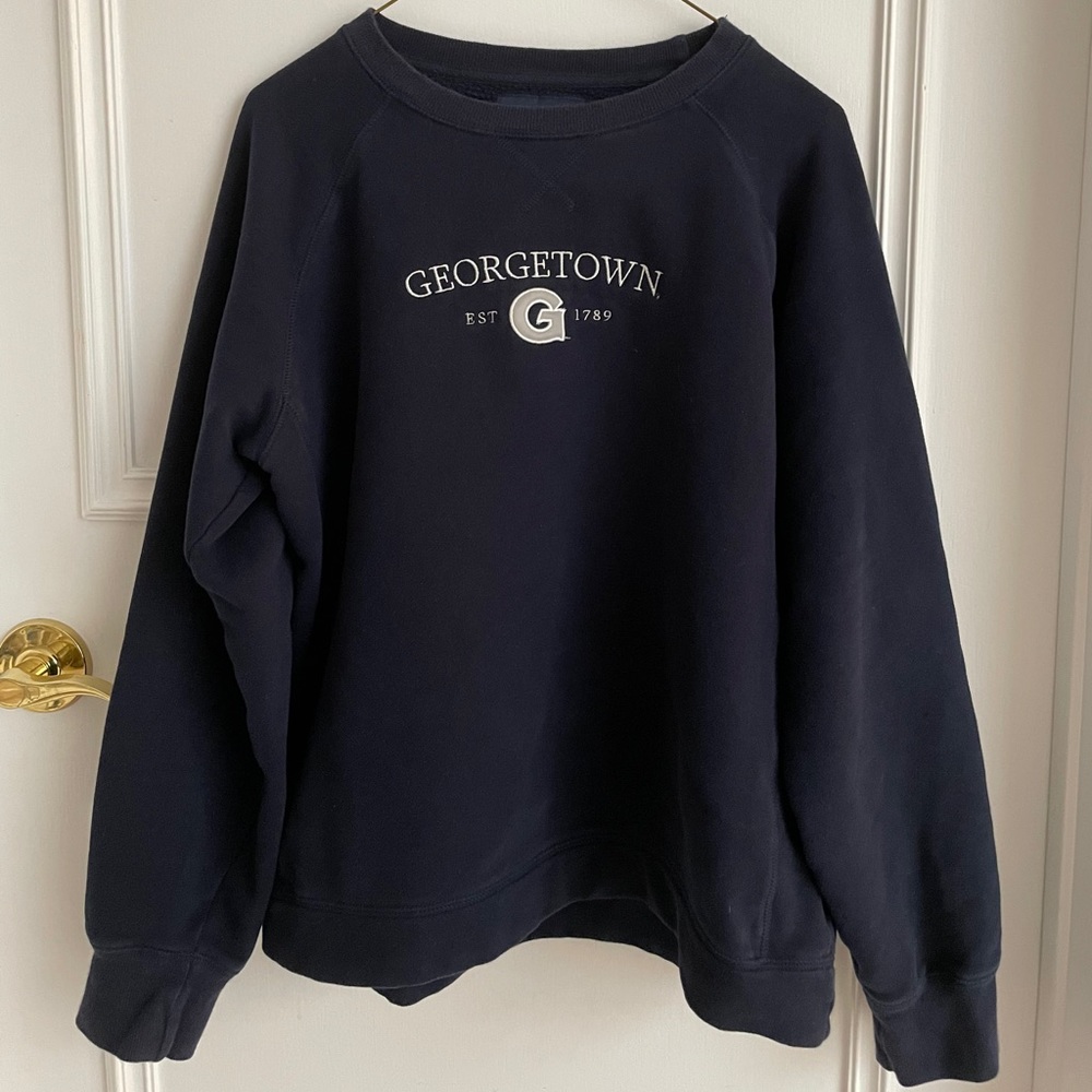 Georgetown Embroidered Crewneck
